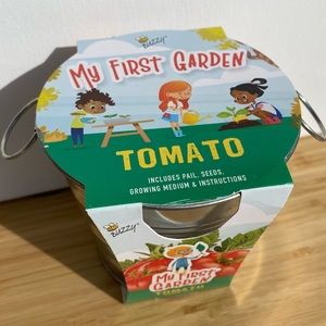 Buzzy “My First Garden” Tomato Grow Kit in Galvanized Pail